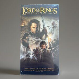 SEALED Lord of the Rings The Return of the King 2004 2-Tape Set VHS Rare